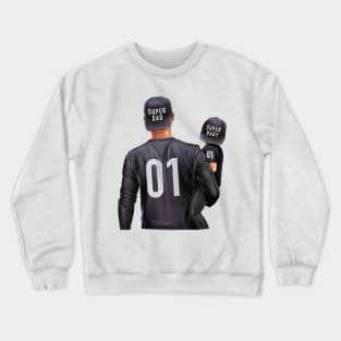 Super Dad No 1 Crewneck Sweatshirt